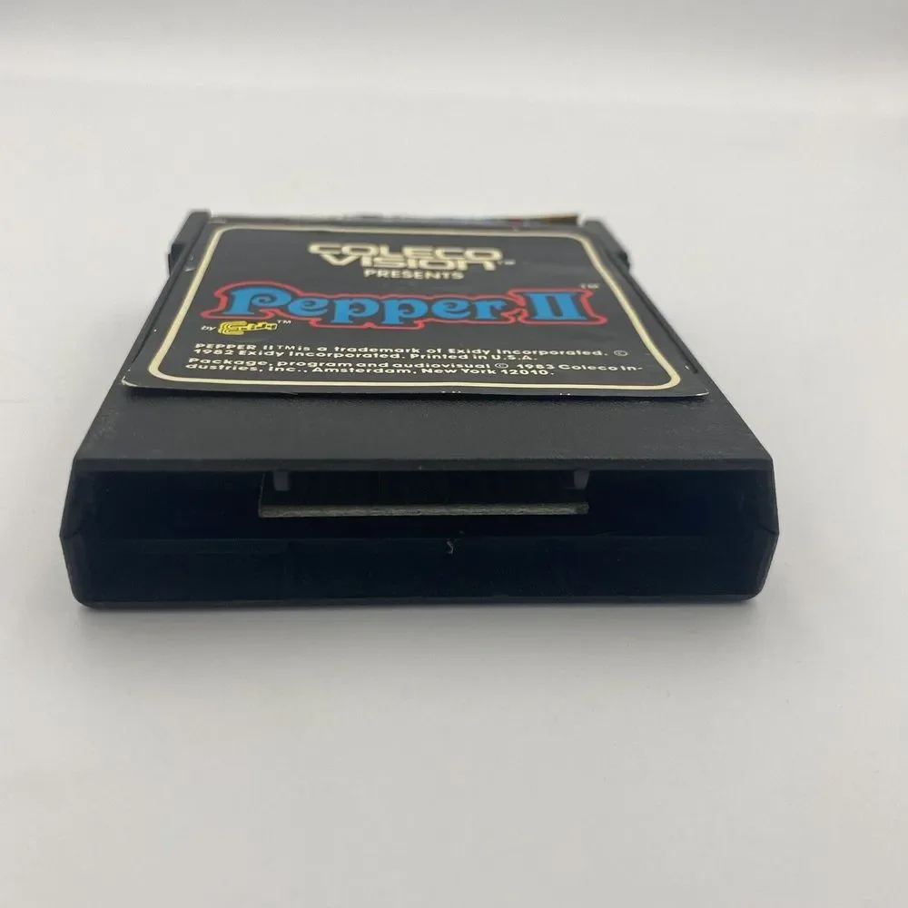 Pepper II ColecoVision Video‎ Game Cart Only 1983